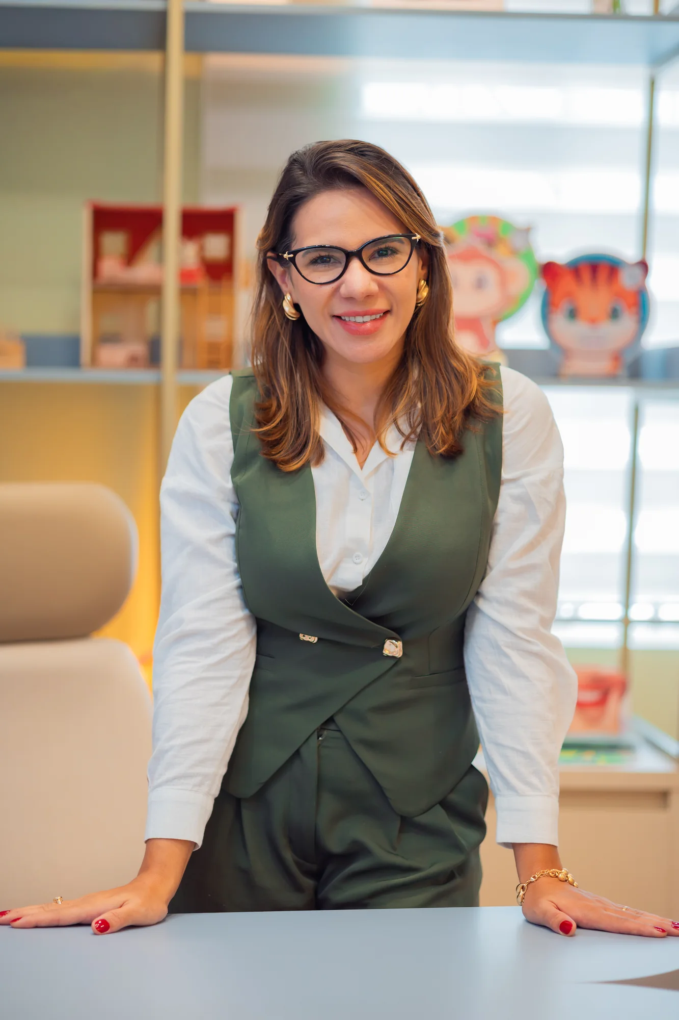Geisa Souza na clínica